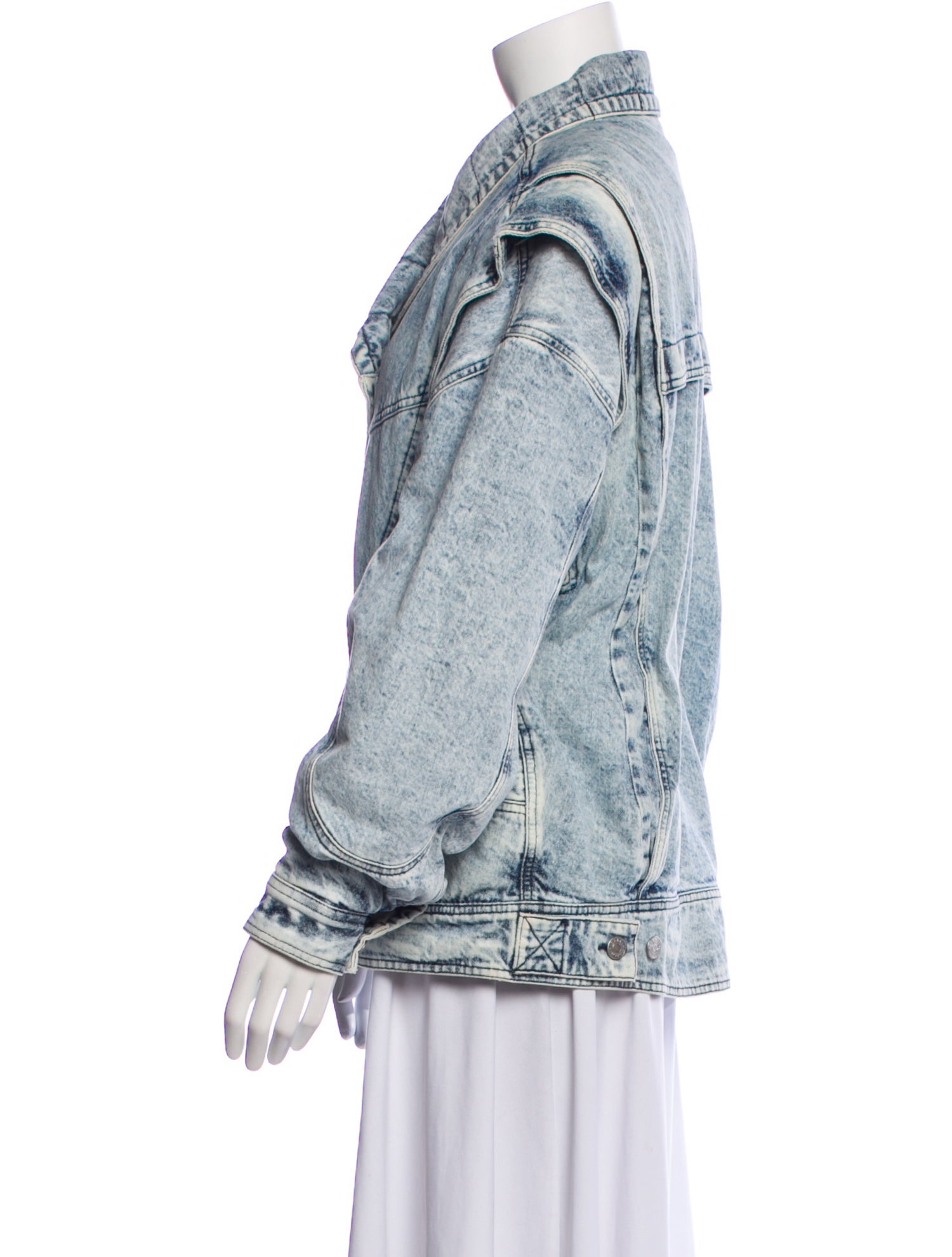 Isabel Marant Printed Denim Jacket w/ Tags